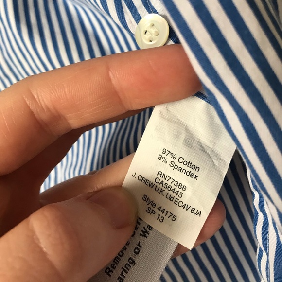 J. CREW striped dress shirt - Picture 8 of 8